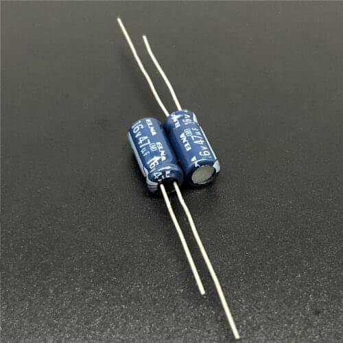 10Pcs/100Pcs 47uF 16V Japan ELNA RE3 Series 5x11mm 16V47uF Audio capacitor