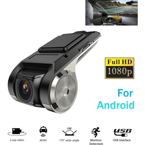 1080P Full HD Car DVR Dash Cam USB Car Video Recorder Registrar Auto Dash Camera Motion Detector DashCam DVRs ADAS Night Vision