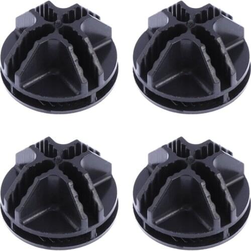 20 Pcs Wire Cube Connectors for Cube Storage Shelving and Cabinet Modular Organizer Closet Clasp Buckle Clip (Black)