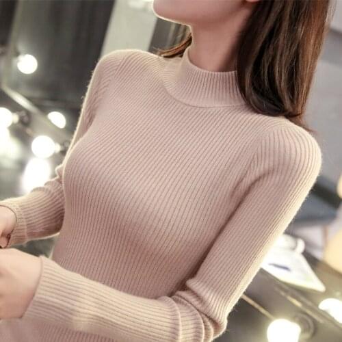 2019 Poncho Women Sweaters And Pullovers New Winter Turtleneck Female Head Slim Tight Sweaters Shirt Sleeved Jacket Thickening