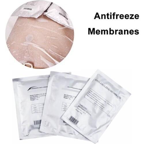 Anti Freeze Membrane Film for Cryotherapy Liposuction Freeze Cavitation Cryo Cooling Weight Loss Pads Antifreeze Gel Film 10pcs