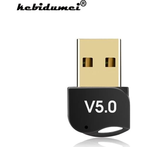 Kebidumei USB Bluetooth 5.0 Adapter Receiver Wireless Mini USB Bluetooth Dongle Receiver For Laptop Mouse Keyboard Accessories