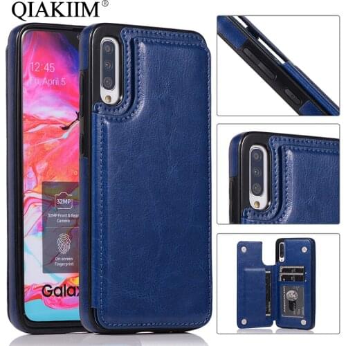 Case For Samsung Galaxy A71 A51 A70 A30 A21 A50 A21S A81 A91 A50S A70S A30S M10 Leather Wallet Card Holder Shockproof Flip Cover