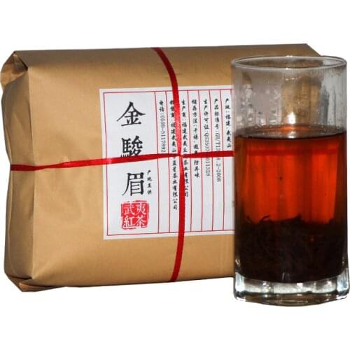 Wuyi Jin Jun Mei Black Chinese Tea 500g Jinjunmei Black Kim Chun Mei Red Tea for Weight Lose Health Care