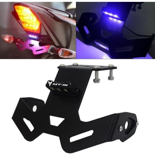 For YAMAHA MT-15 MT15 MT 15 2019 2020 2021 Motorcycle Iron Registration License Number Plate Frame Holder