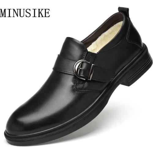 Spring Men Oxfords Men Formal Wedding Shoes Genuine Leather Men Business Dress Shoes Men Loafers Shoes Big Size 49