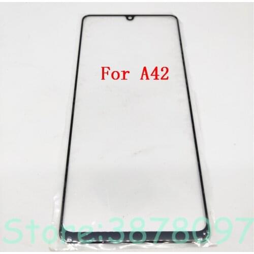 Top Quality For Samsung Galaxy A12 A32 A42 A52 A72 5G Front Lens Outer Glass LCD Touch Screen Panel Front Glass Repair Parts