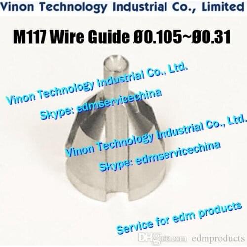 M117 Wire Gudie Ø0.105mm to Ø0.31mm Lower X052B241G51,X052B241G52,X052B241G53,X052B241G54,X052B241G55,X052C602G52,X052C602G53
