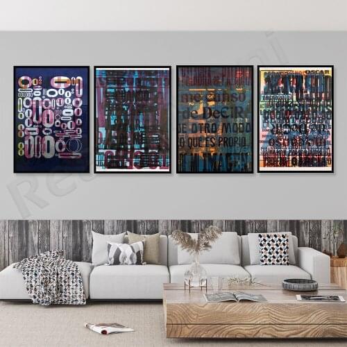 Ro Barragan, _Poner en Palabras_, exhibition art posters, pop art, home office decoration wall art posters