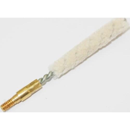 Green World 5pcs/lot .30/.300/.308CAL,8mm Mop Brush ,Cotton Swab,Gun Clean Brush for Rifle Thread 8-32