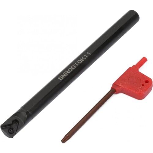 SNR0010K11 Internal Lathe Threading Boring Bar Turning Tool Holder with Wrench Lathe Turning Holder