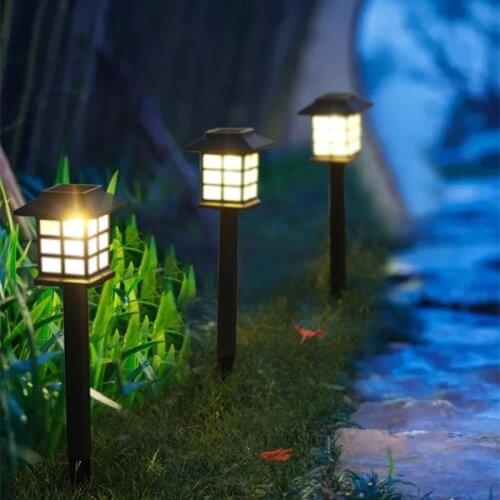 Led solar light outdoor Waterproof Garden Decoration Landscape Lawn Lamp Path Lighting Torch Outdoor Spotlight solar light ip65