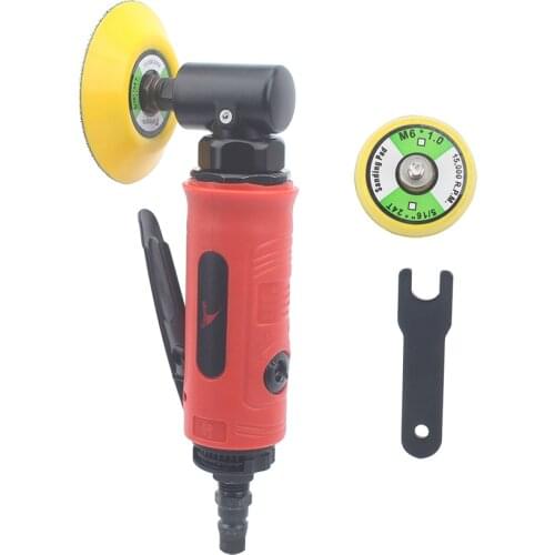 High Quality 2 inches 3 Inch (75MM) Concentric Air Sander Pneumatic Polishing Grinder Tool 90 Degree Polisher Machine