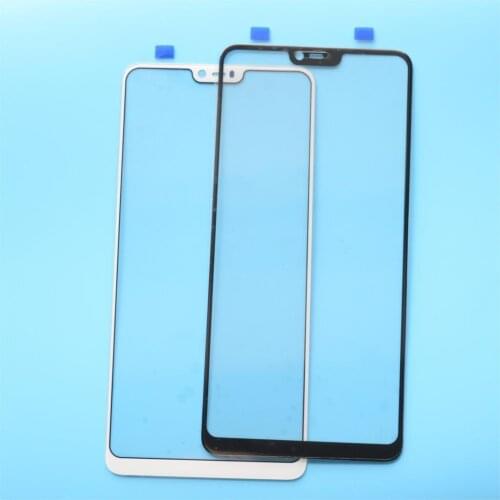 10pcs/lot real 2.5D original quality Outer Glass Touch panel Screen Front Glass Outer Lens for OPPO F7/Youth