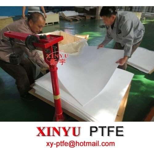 100% pure PTFE Sheet 500*500mm Thickness: 0.5-20mm PTFE plate PTFE board Sheet Plate, PTFE laminate