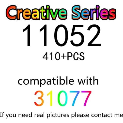 410PCS 11052 Building Block Toy Creative Series 31077 Assembled Building Block Childrens Toy Gifts