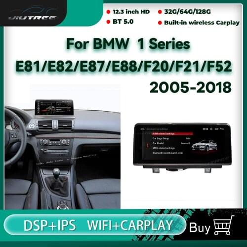 Android 10 Car Radio Player for BMW 1 Series 120i E81 E82 E87 E88 2005-2018 DVD Multimedia GPS Navigation