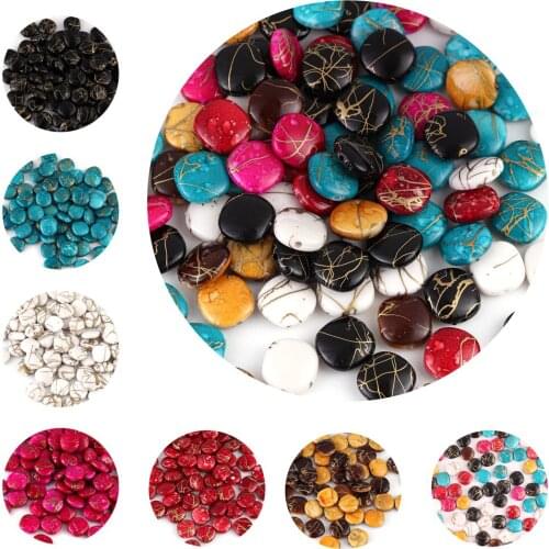 Lacoogh 100Pcs Acrylic Flat Square Beads Dia 11mm Hole 1.2mm Fashion Jewelry For DIY Bracelet Necklace Craft &Jewelry Making