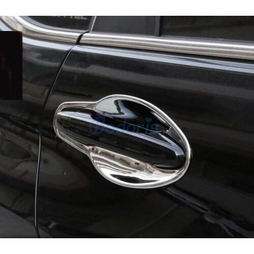 For Honda CRV CR-V CR V 2012 2013 2014 2015 2016 Door Handle Bowl Insert Trims Overlay Panel Chrome Car Styling Accessories