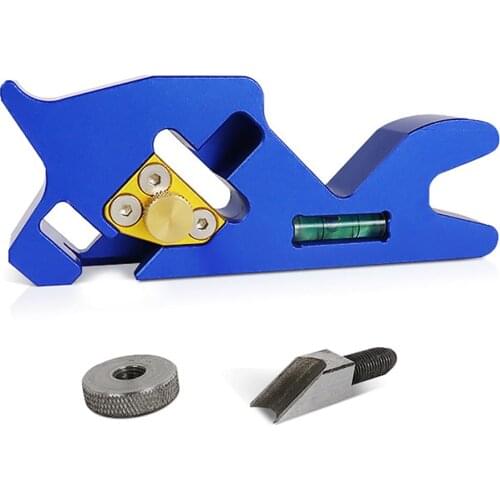 Woodworking Chamfering Trimming Planer Manual 45° Trimming Planer Corner Trimming Tool Adjustable Cutting Depth