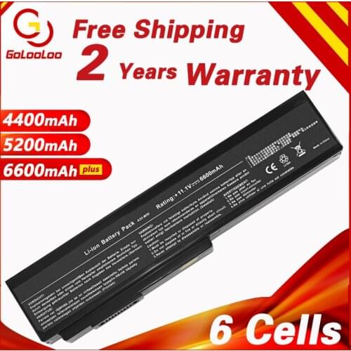 Golooloo A32-N61 Laptop Battery for Asus N53 N53S N53SV A32-M50 A32-X64 A33-M50 N53J N53JQ N43 N61 N61JQ N61V N61VG N61JA N61JV
