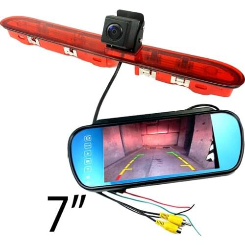 CCD car Brake light camera for Peugeot expert citroen jumpy spacetourer toyota proace rear view parking camera car monitor kit