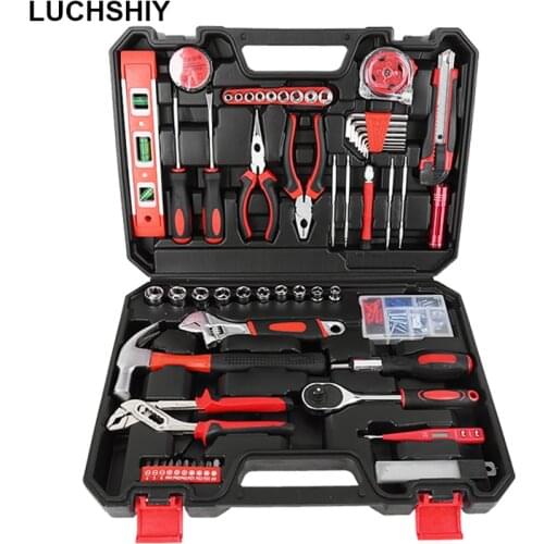 Combination Hand Tool Sets For Car Repair Socket Wrench Ratchet Screwdrivers Sets Professional Bicycle Car Repair Hand Tool Kits