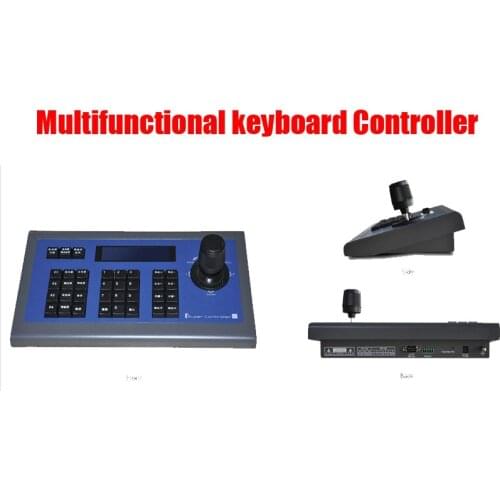 Free Shipping CCTV 3D PTZ and Decoder keyboard Controller For video conference camera and PTZ camera