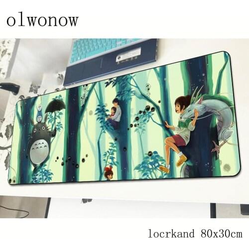 Totoro mousepad gamer Birthday present 800x300x3mm gaming mouse pad Customized notebook pc accessories padmouse ergonomic mat