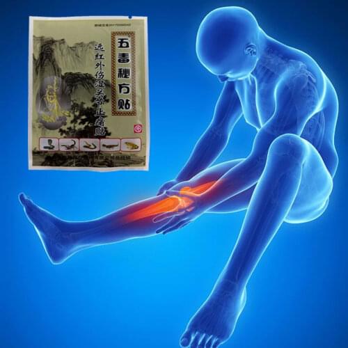 24Pcs/lot Far infrared Medicine Analgesic Plasters Knee pain relief Adhesive Patches Joint back Rheumatism pain relieving patche