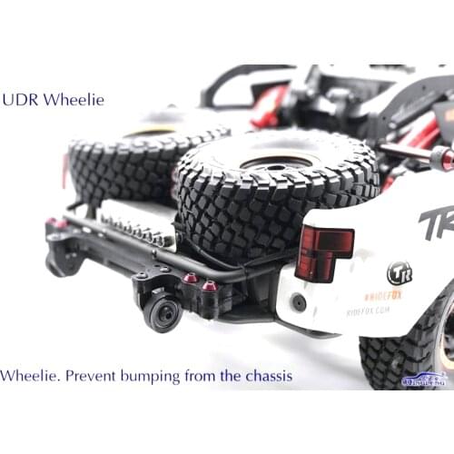 Nylon Double Wheel Wheelie Bar Chassis Protector for Traxxas Unlimited Desert Racer UDR 85076-4 RC Car Upgrade Protection Parts