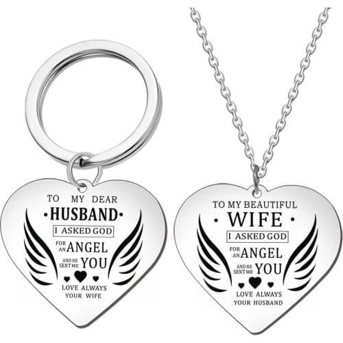 New Fashion Hot Selling Stainless Steel Ins Couple Rotating Smiling and Double Face Necklace