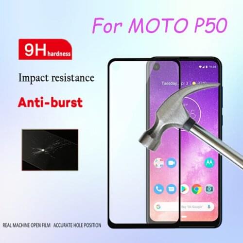 Full Cover High aluminum Tempered Glass For Motorola Moto P50 Screen Protector protective film For Moto P50 glass
