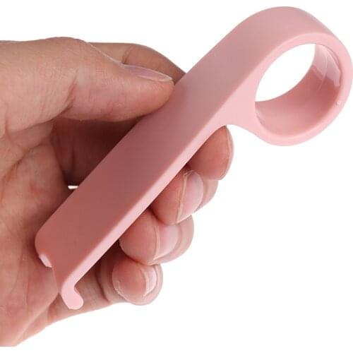 Portable WC Toilet Cover Lifting Device Avoid Touching Toilet Lid Handle Bathroom Cartoon Snail Toilet Seat Lifters