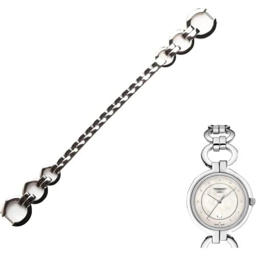 WENTULA watchbands for TISSOT FLAMINGO stainless steel solid band