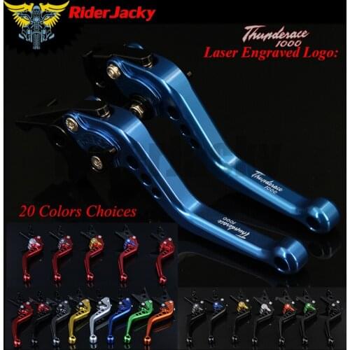 RiderJacky CNC Adjustable 14.7cm Short Brake Clutch Levers For Yamaha YZF1000R Thunderace ALL YEARS