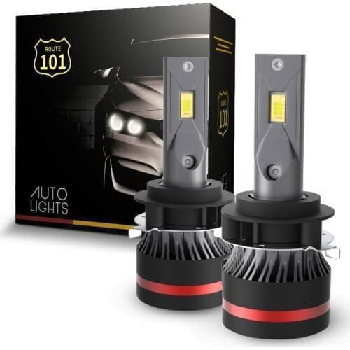 Route101 H7 LED Canbus Headlight Bulb with Adapter Retainer for Nissan Qashqai Buick Regal Excelle XT Lacrosse Audi A3 A4L A6L