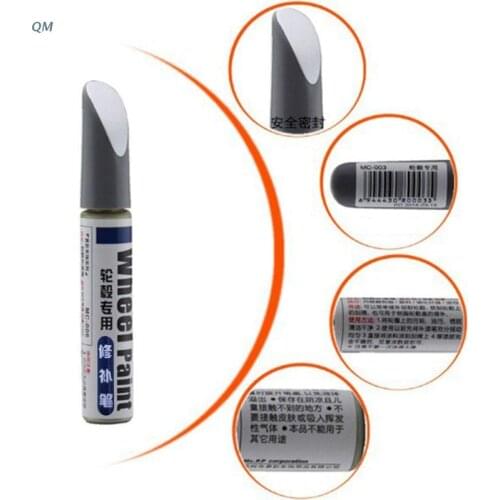 Car Rim Scratch Repair Pen Scratch Remover Filler Paint Pen Wheel Marker Coat Applicator for Aluminum Alloy Wheel 13MF