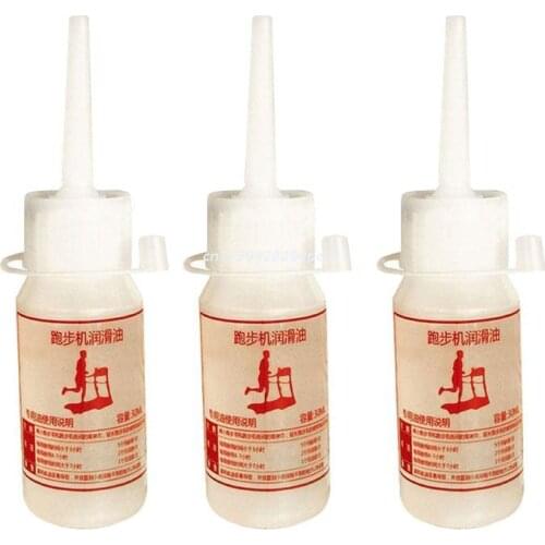 3pcs Running Machine Lubricant Gym Treadmill Maintenance Silicone Oil 30ml Dropship