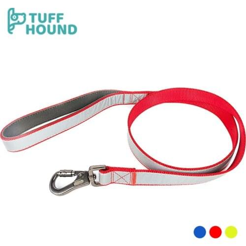 TUFF HOUND Reflective Dog Leash High-Strength Pet Leash Nylon tape Comfortable Step-in Pet Leash Fashion Durable Dog Chain