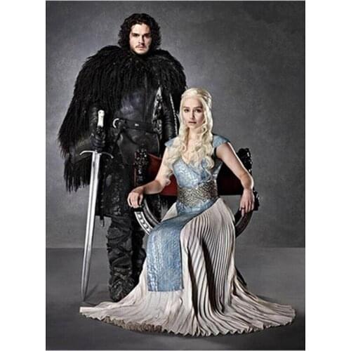 YIKEE diamond painting Princess and Knight,diamond embroidery kit,diamond embroidery rhinestones K1530