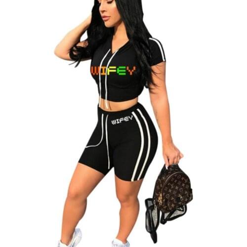 Womens Crop Top Shorts Sets Summer Sexy V-Neck Short Sleeves Shorts Suit Slim Top Shorts Two-Piece Suit Womens Summer Suit