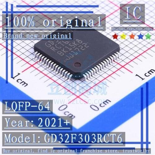 2021+ 100% Brand new original 1PCS-5PCS GD32F303RCT6 LQFP-64 Microcontroller chip