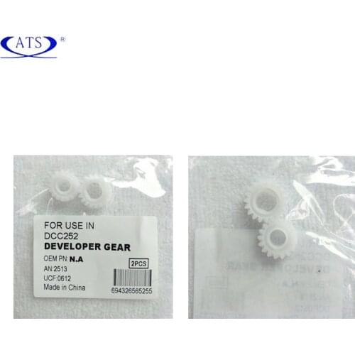 5sets/lot Developer Gear for Xerox DCC 252 250 5065 6550 7550 6500 Compatible DCC252 DCC250 DCC5065 DCC6550 DCC7550 DCC6500
