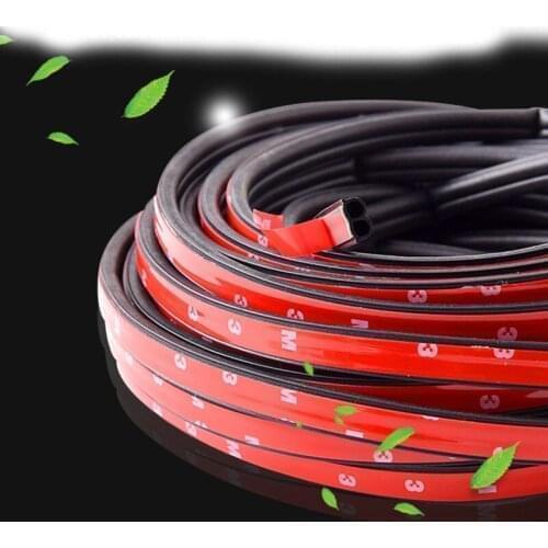 5M Car Door Seal Strips Stickers B Shape Weatherstraps Rubber Seals for Mini Cooper R52 R53 R55 R56 R58 R59 R60 R61 Paceman