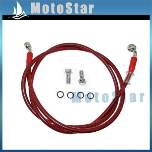 59" Hydraulic Brake Line Cable Hose For Dirt Bike ATV Quad Buggy Go Kart Motorcycle