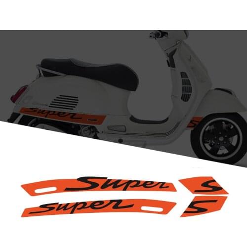Motorcycle Decal Case for Vespa GTS 300 GTS300 Sport Super Sticker