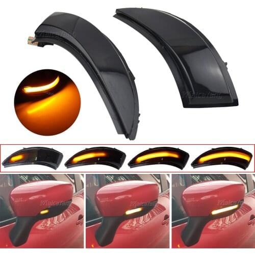 For Renault Clio IV MK4 Captur J87 Dynamic LED Turn Signal Light Side Wing Mirror Indicator Directly Replace Original OEM