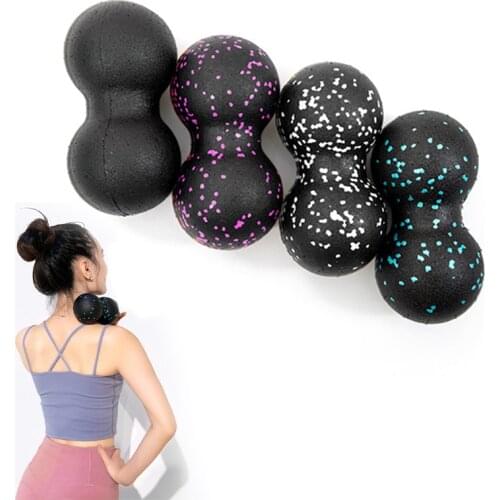 EPP Myofascia Peanut Massage Ball High Density Lightweight Fitness Exercise Relieve Pain Yoga Ball Massage Roller Relax Exercise
