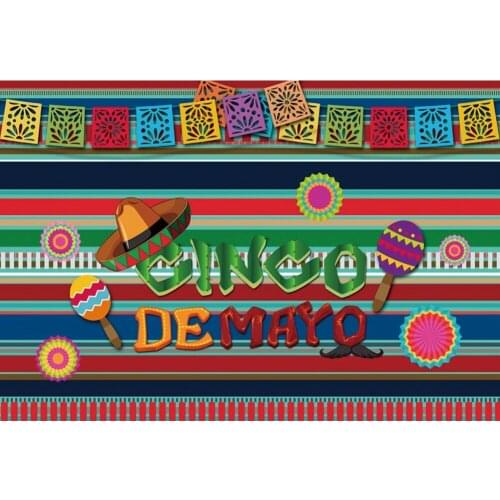 Colorful Carnival Demayo Party Photography Background Photo Booth Studio Decor